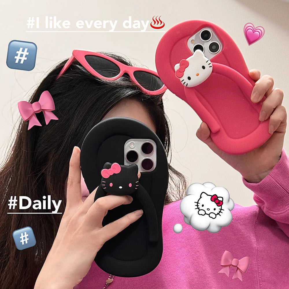 Hello Kitty Flip Flop Sandal Phone Case