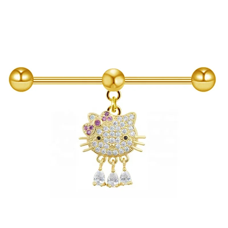 Hello Kitty Piercing Jewelry