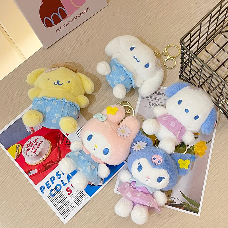 Sanrio Spring Pastel Plush Pendant Keychains