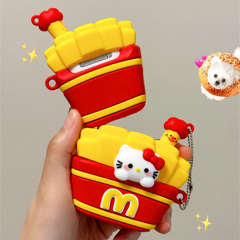 Hello Kitty French Fries Airpods Case