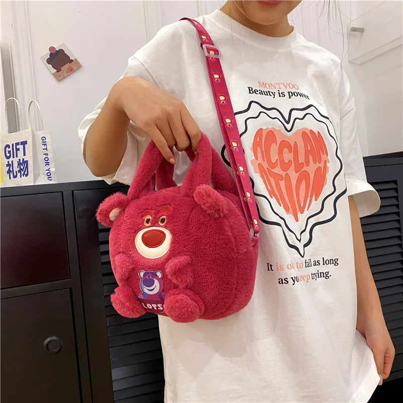 Sanrio Kawaii Plush Fluffy Soft Bag