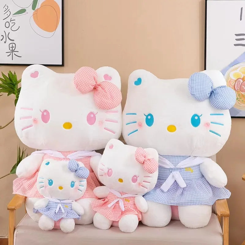 Hello Kitty Gingham Pastel Plushies