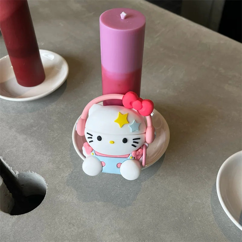 Hello Kitty Music Headphones Airpods Case