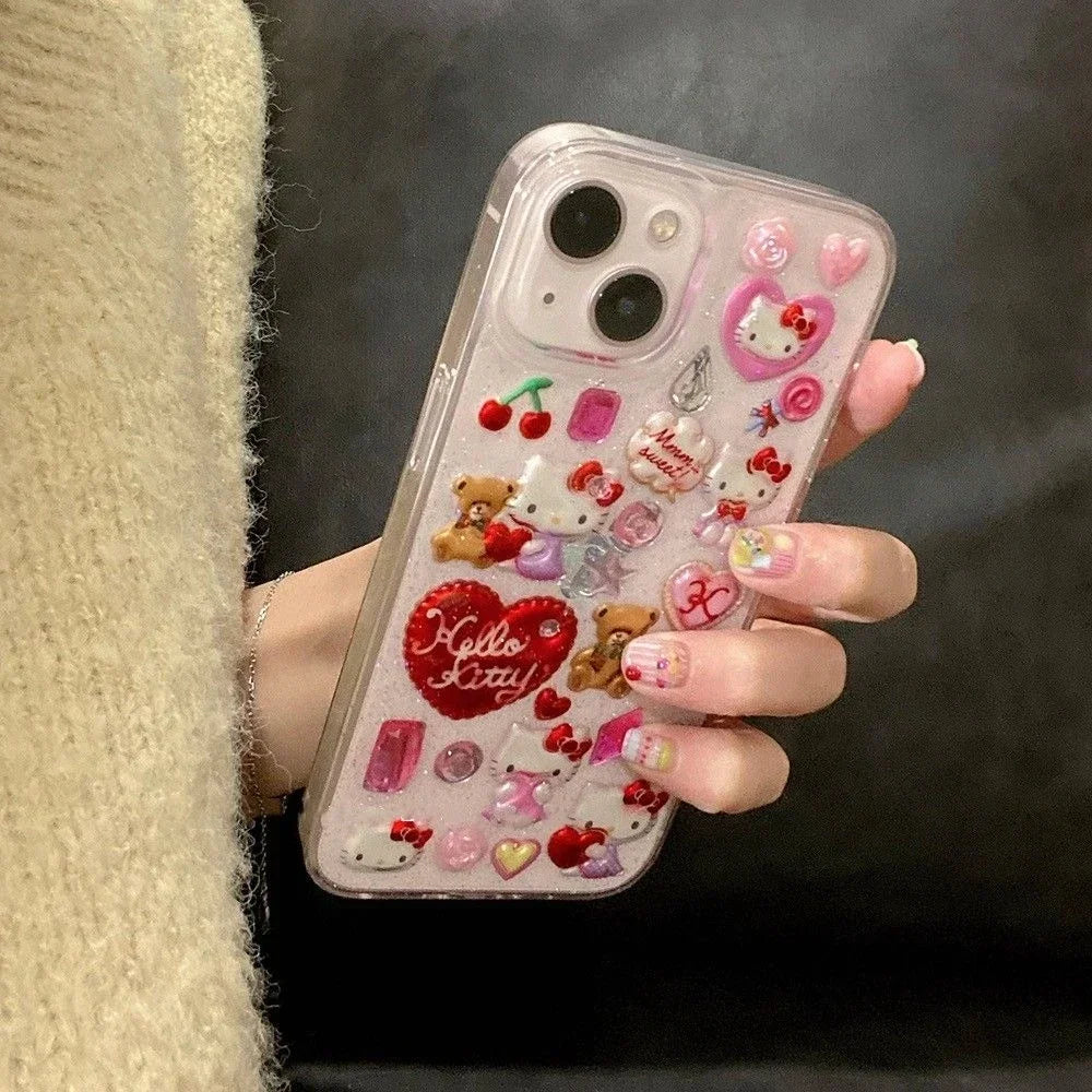 Hello Kitty Valentine's Bling Phone Case