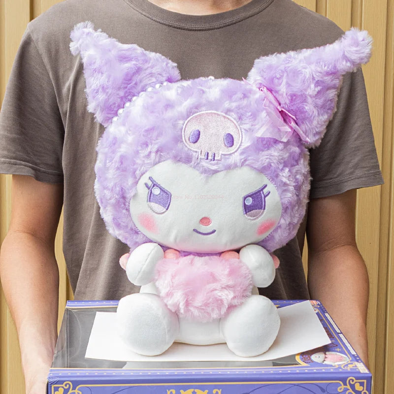 Kuromi Pastel Purple Heart Plushie