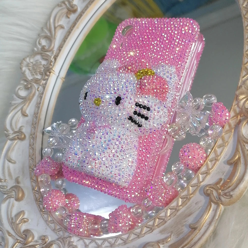 Hello Kitty 3D Rhinestone Phone Case