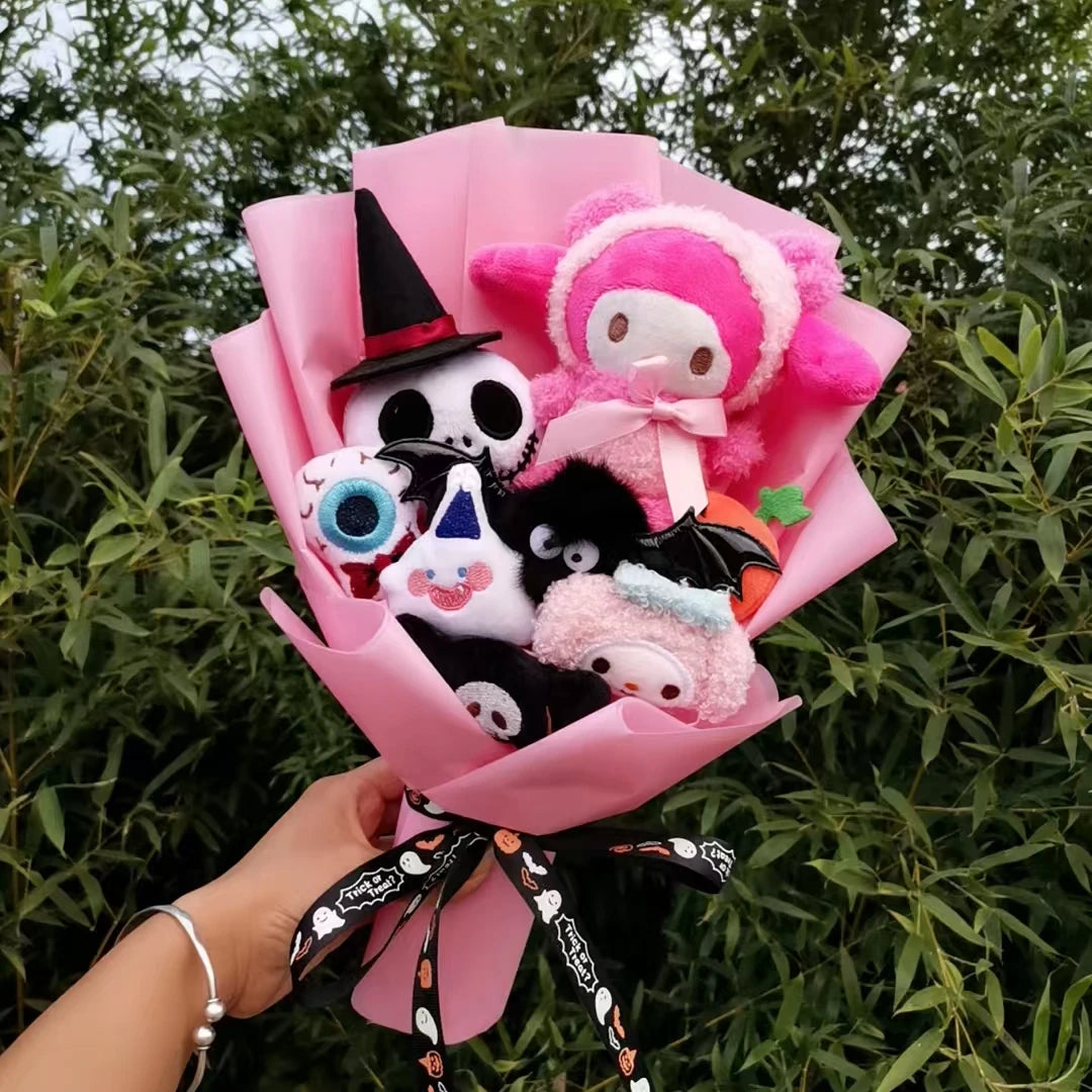 Sanrio Kawaii Halloween Plush Bouquet