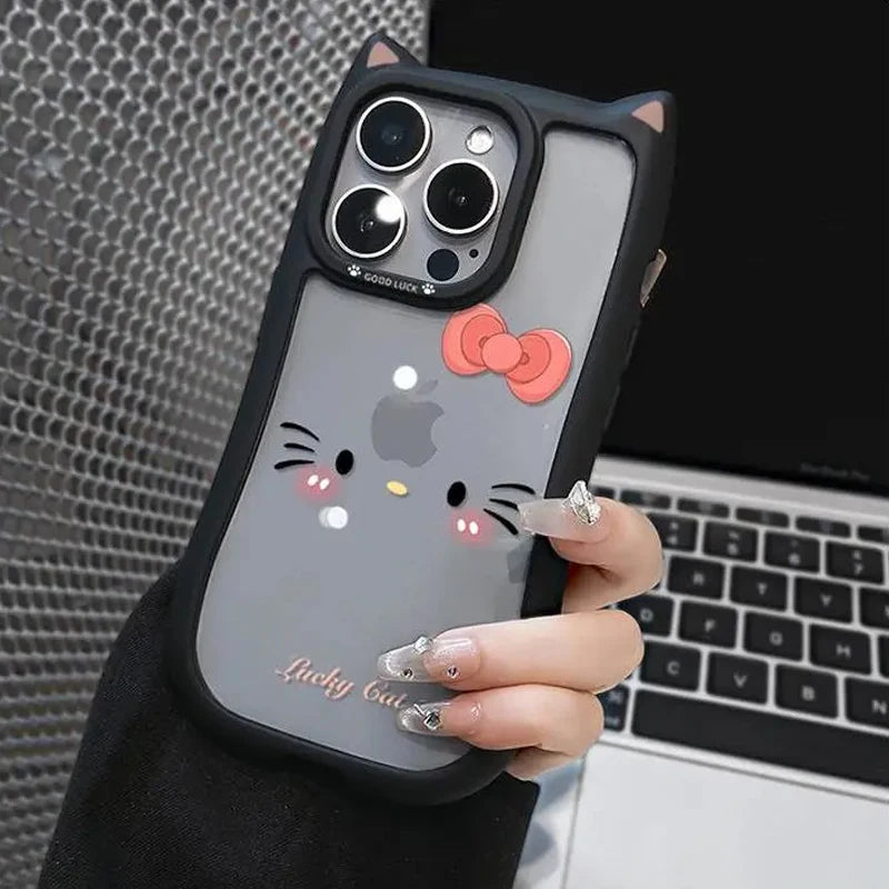 Sanrio Hello Kitty Face Kawaii Phone Case