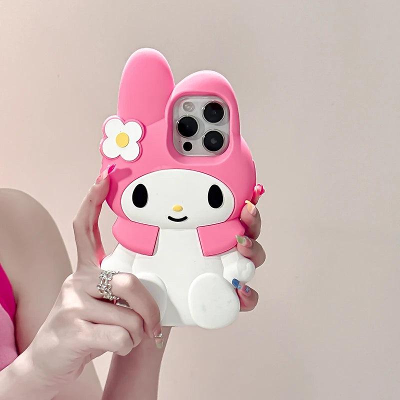 My Melody 3D Silicone Phone Case