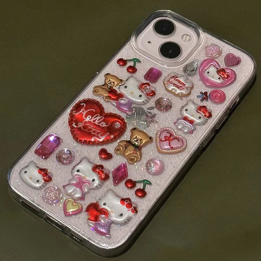 Hello Kitty Valentine's Bling Phone Case