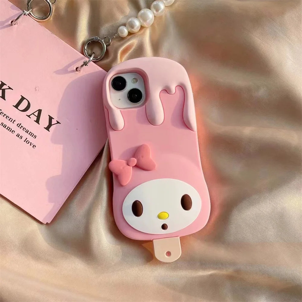 My Melody Melting Ice Cream Popsicle Phone Case