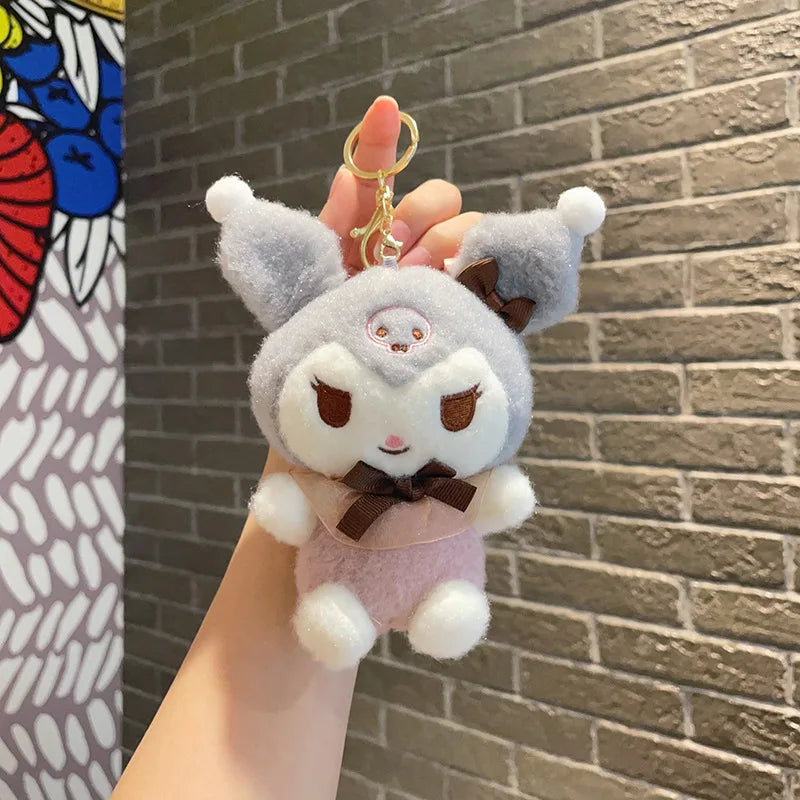 Sanrio Kawaii Plush Keychain Pendant