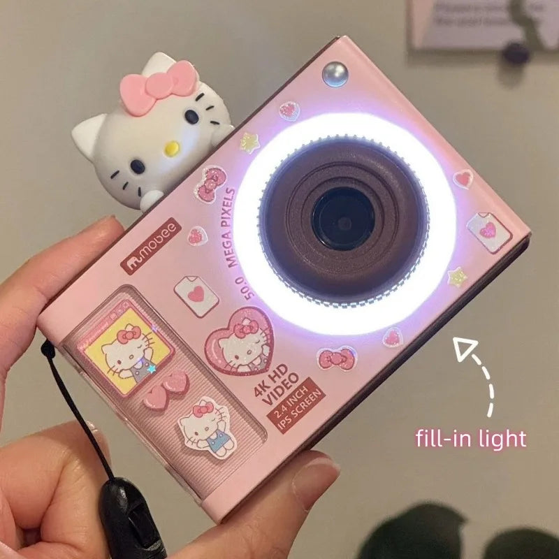 Kawaii Hello Kitty Retro Camera Digital Camera High Definition