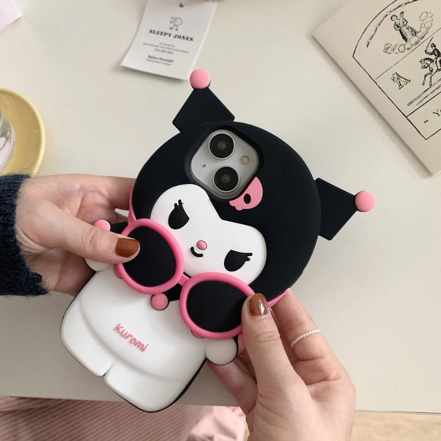 My Melody & Kuromi Sunglasses 3D Phone Case