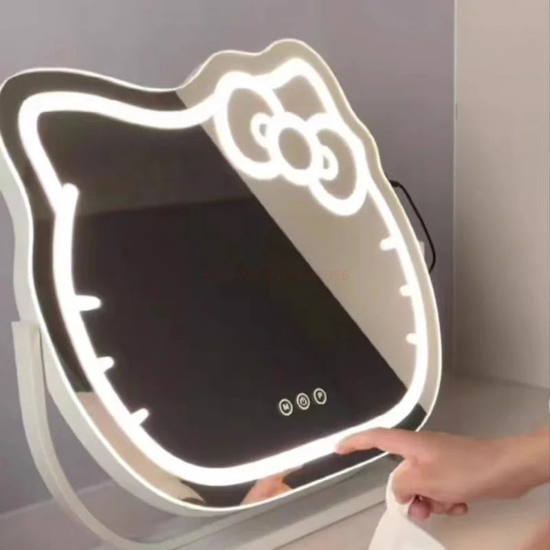 Hello Kitty Large Led Makeup Mirror