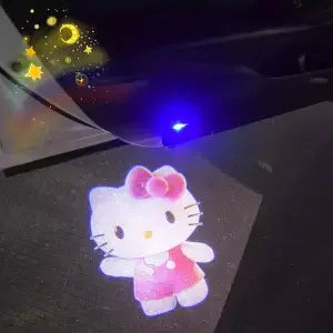 Hello Kitty Car Door Light