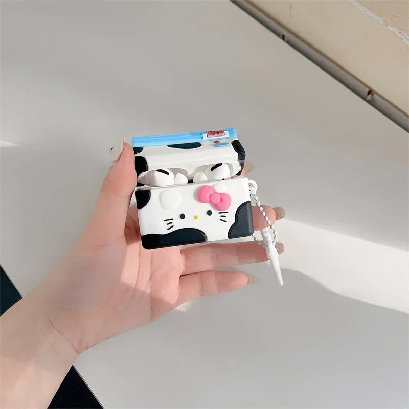 Hello Kitty Cow Airpods Case