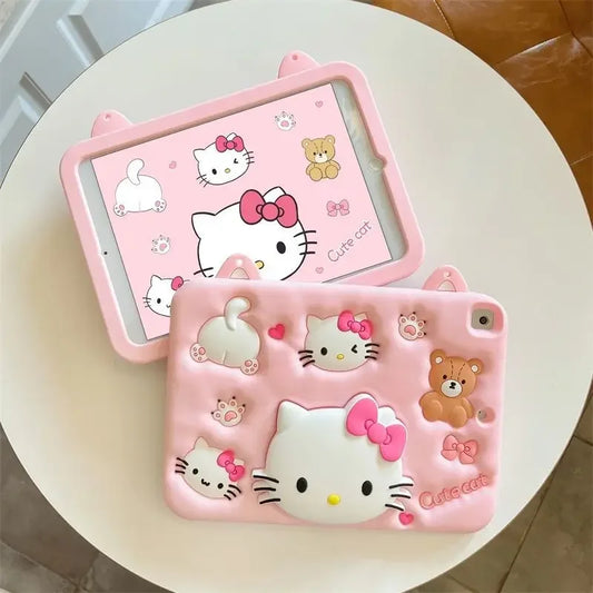 Hello Kitty Pink Silicone iPad Case