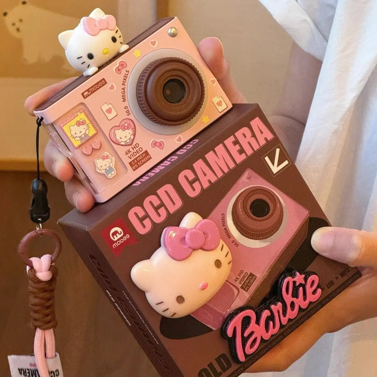 Kawaii Hello Kitty Retro Camera Digital Camera High Definition