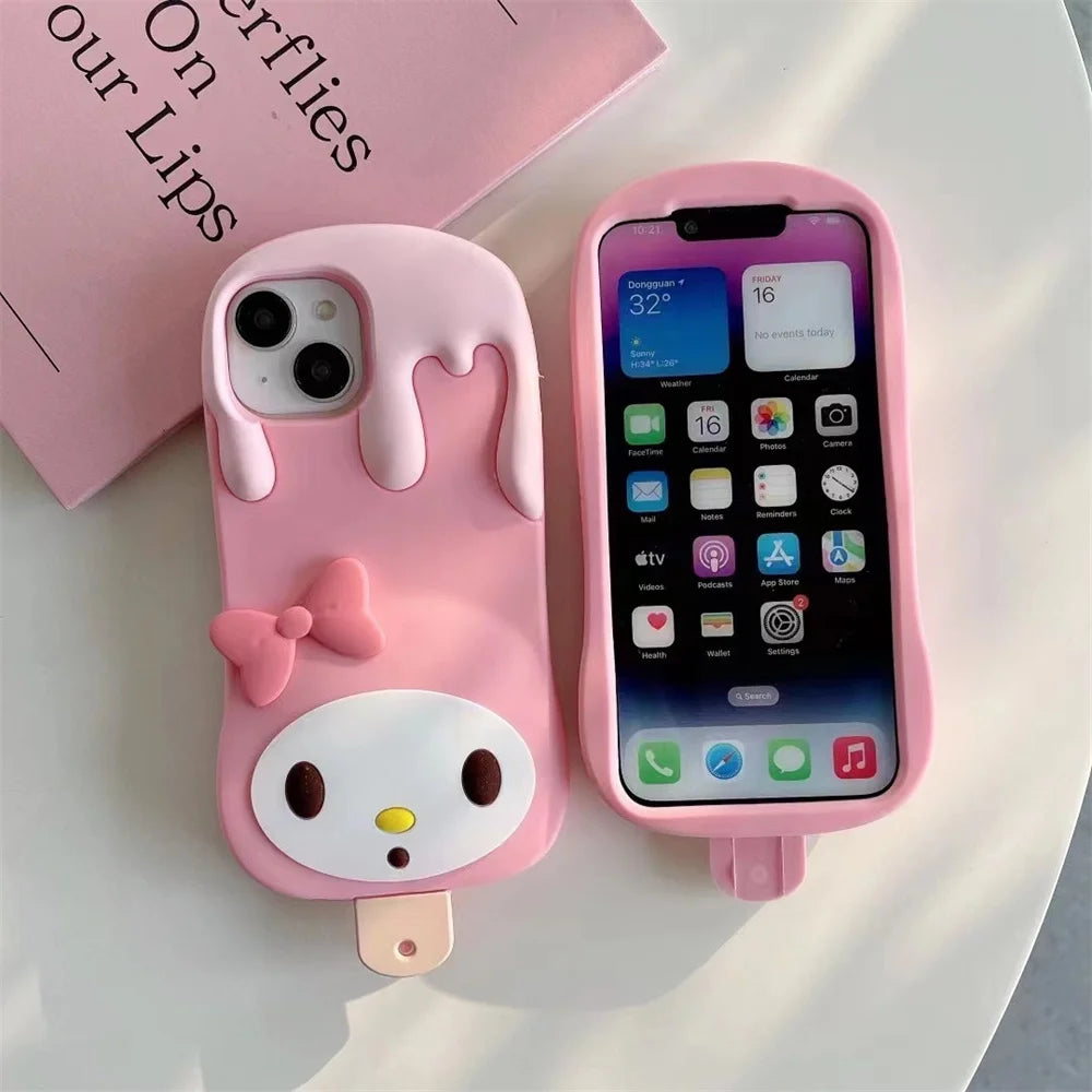 My Melody Melting Ice Cream Popsicle Phone Case