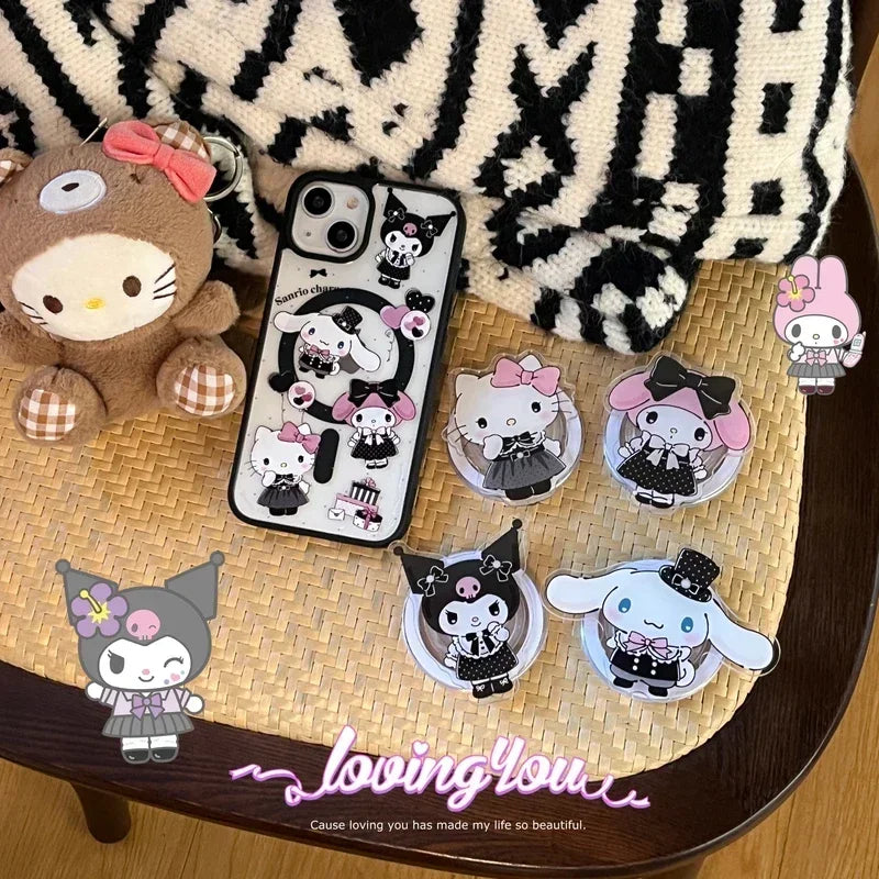 Hello Kitty x My Melody x Kuromi Y2K Magnetic Holder Phone case