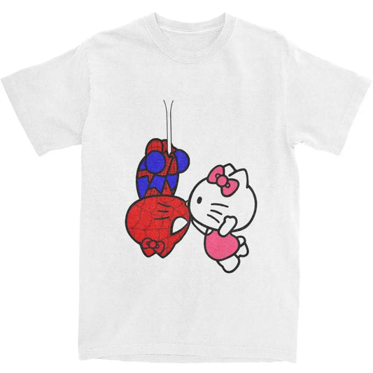 Hello Kitty & Spider Man T-Shirt