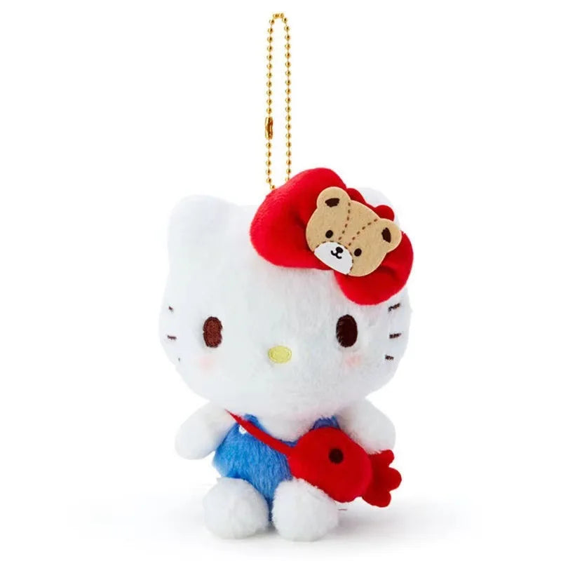 Sanrio Kawaii Crossbody Bag Plushie Pendant Keychain