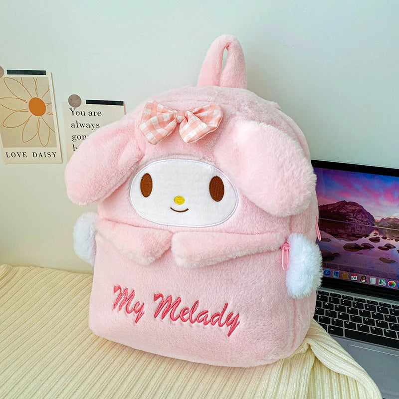 Sanrio Kawaii Plush Backpack Bag