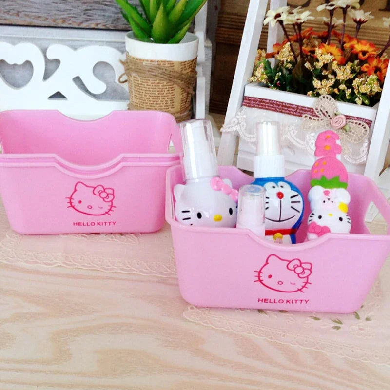 Hello Kitty Pink Storage Basket