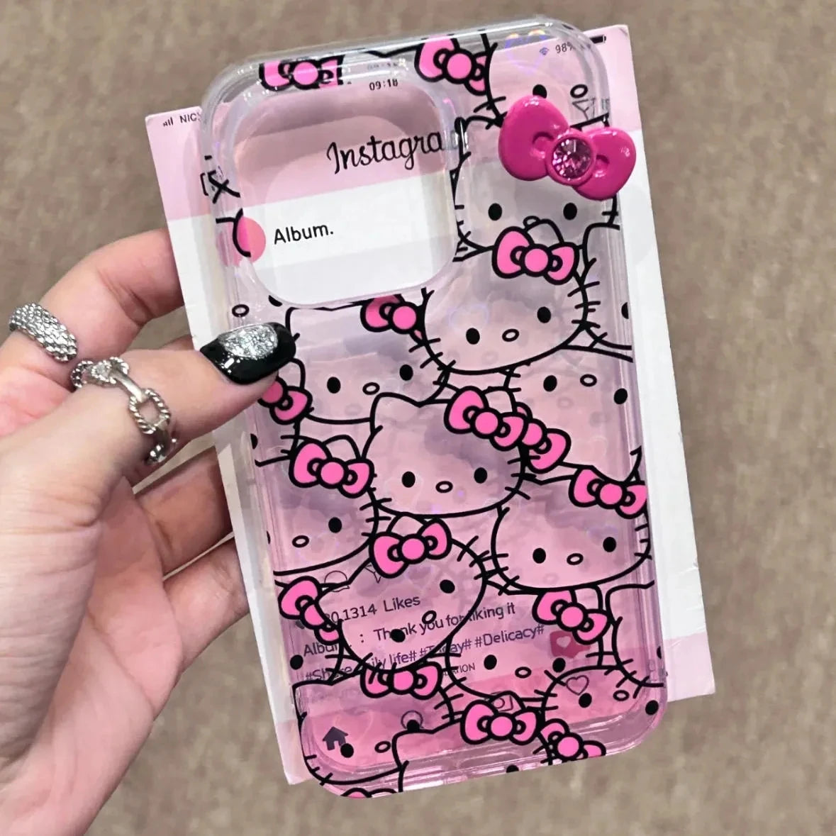 Hello Kitty Y2K Gradient Phone Case