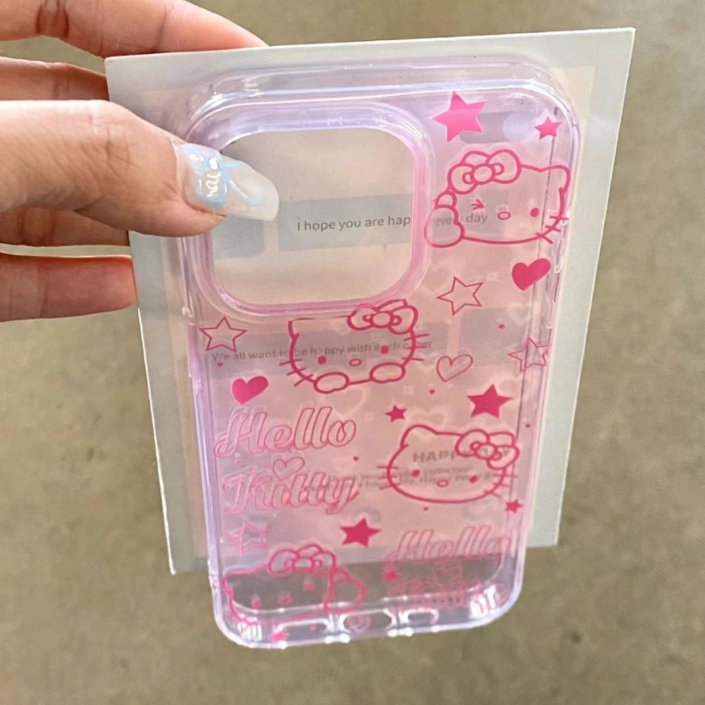 Hello Kitty Heart Star Phone Case