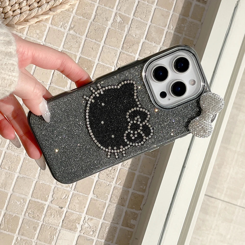 Hello Kitty Luxury Glitter Rhinestone Phone Case