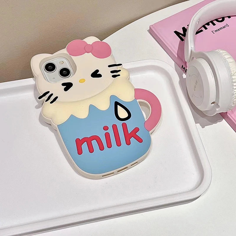 Hello Kitty Milk 3D Phone Case