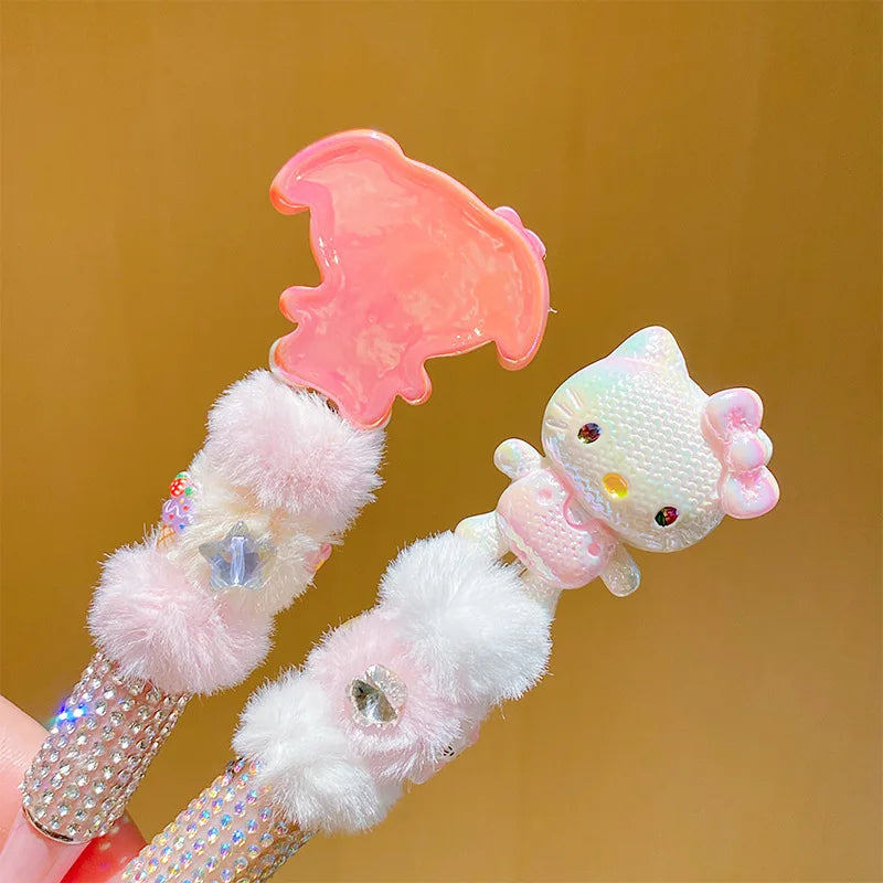 Sanrio Kawaii Plush Bead String Pen