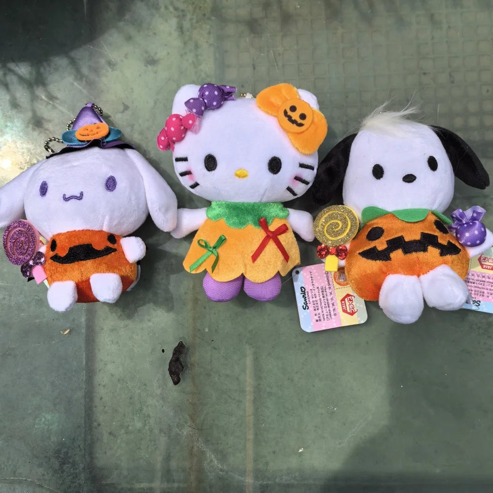 Sanrio Halloween Plush Keychains