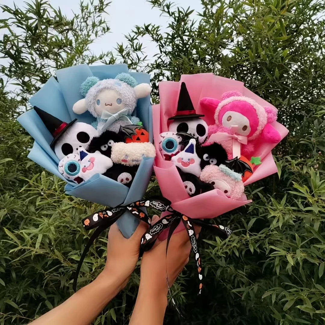 Sanrio Kawaii Halloween Plush Bouquet