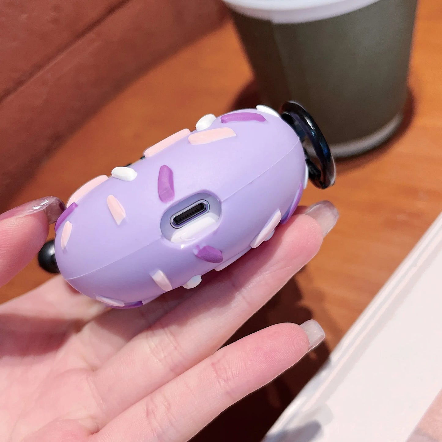 My Melody & Kuromi Donut Airpods Case