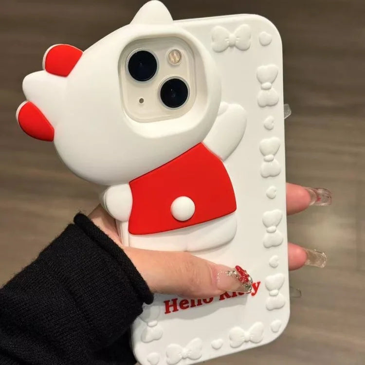 Hello Kitty 3D Side Peek Phone Case