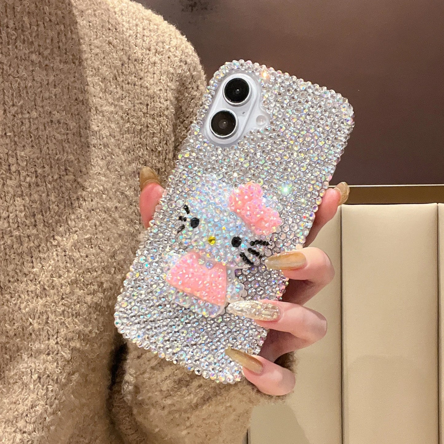 Hello Kitty Flashing Diamonds Phone Case