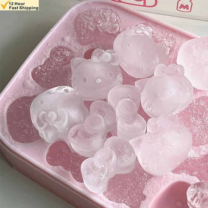 Hello Kitty Ice Tray Cube Mold