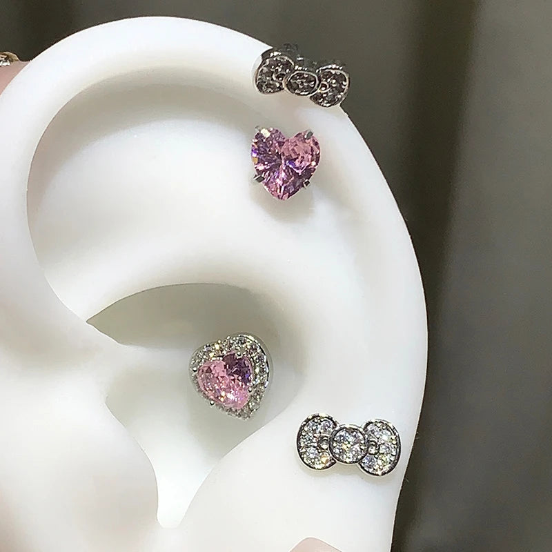 Hello Kitty Helix Earring Jewerly