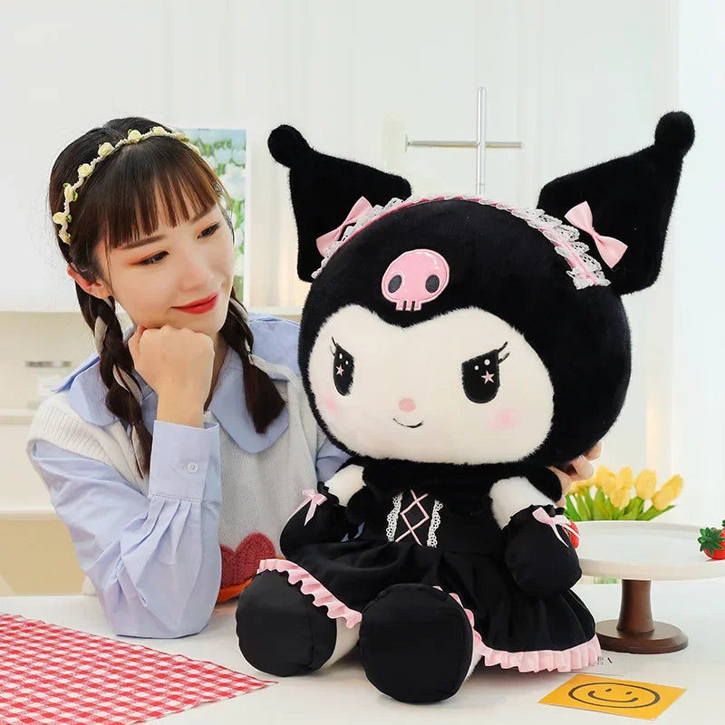 Kuromi Dark Goth Pastel Plushie