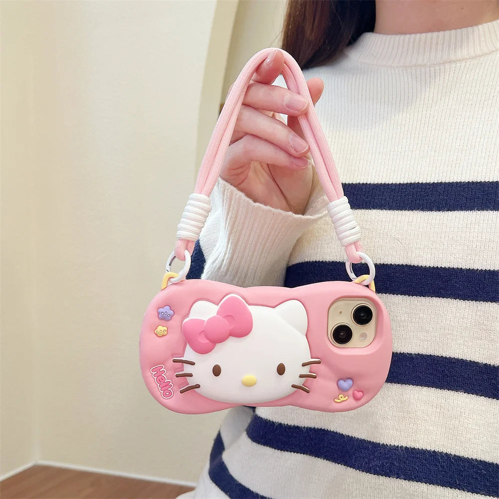 Hello Kitty Pink Kawaii Pastel Phone Case