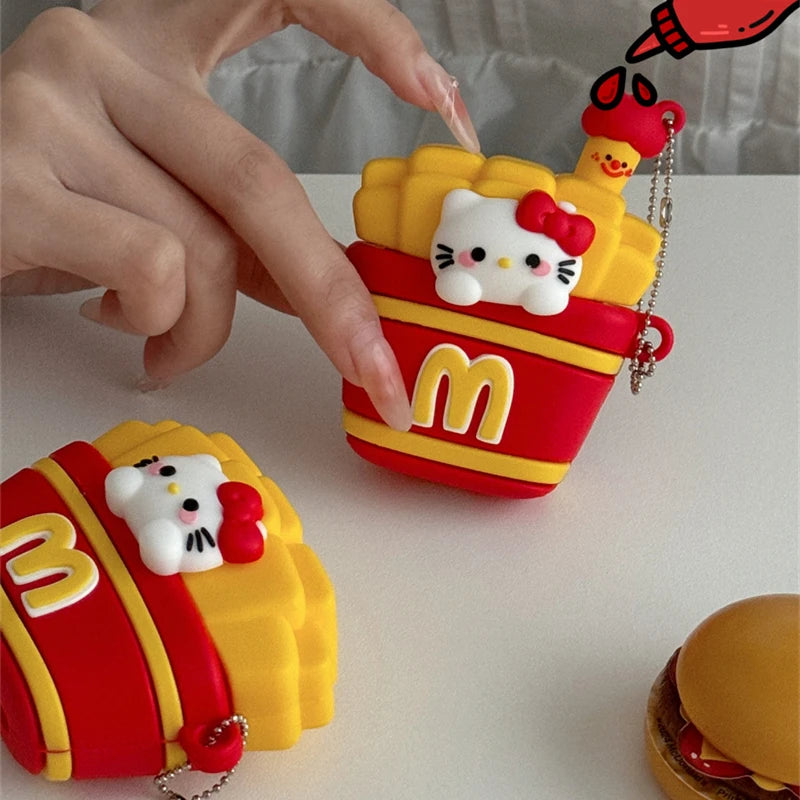 Hello Kitty French Fries Airpods Case