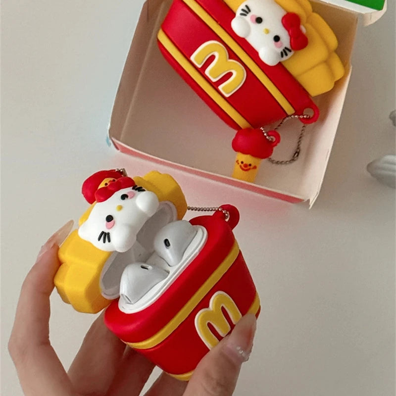 Hello Kitty French Fries Airpods Case