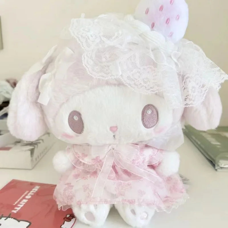 My Melody White Strawberry Plushie