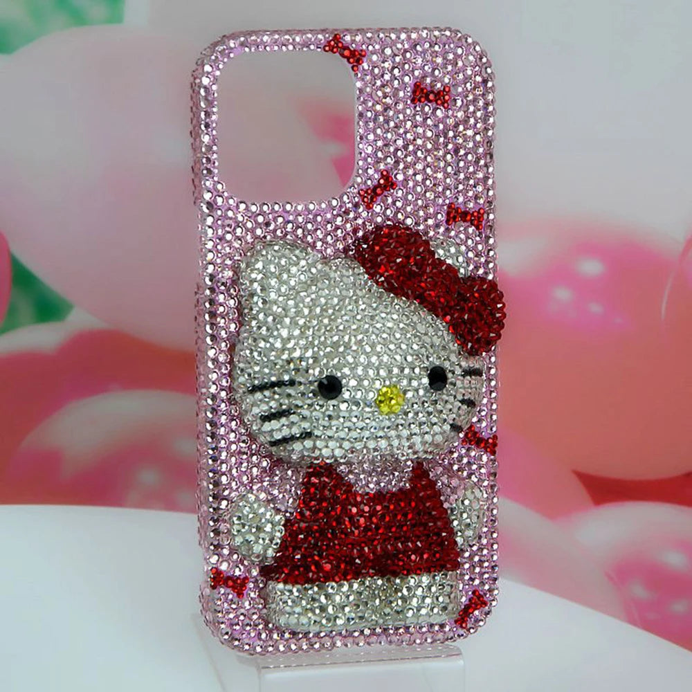 Hello Kitty Bling Bow Rhinestone Phone Case