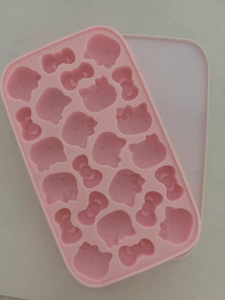 Hello Kitty Ice Tray Cube Mold