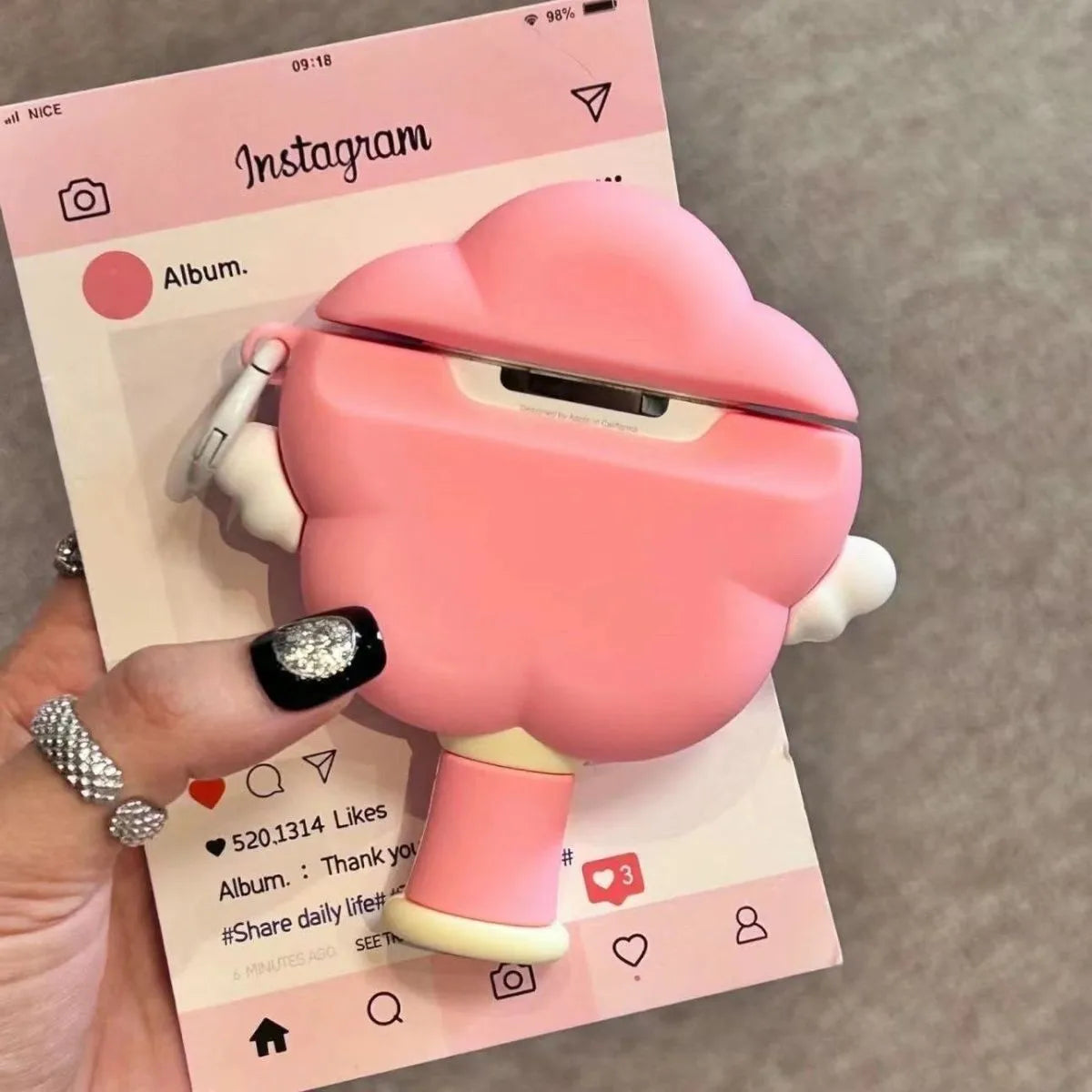 Hello Kitty Kawaii Airpods Case