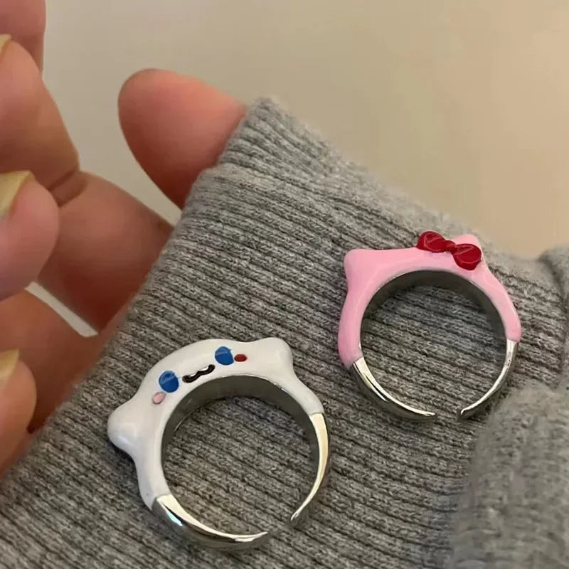 Sanrio Cute Kawaii Rings